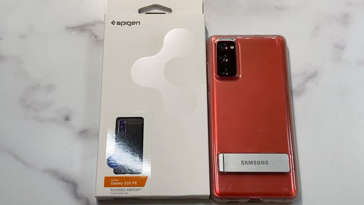 Spigen Rugged Armor Case for Samsung Galaxy S20 FE Review