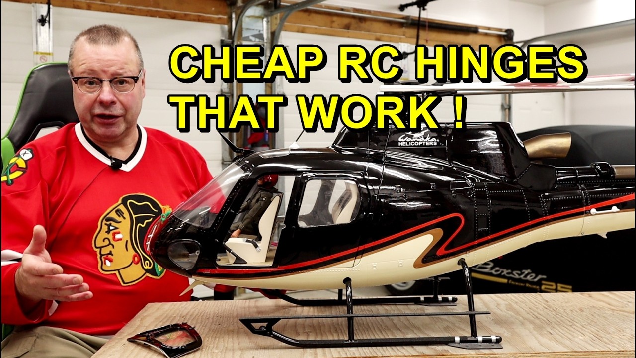 Cheap RC Door Hinges That Work! Look Beyond The Hobby Shop.