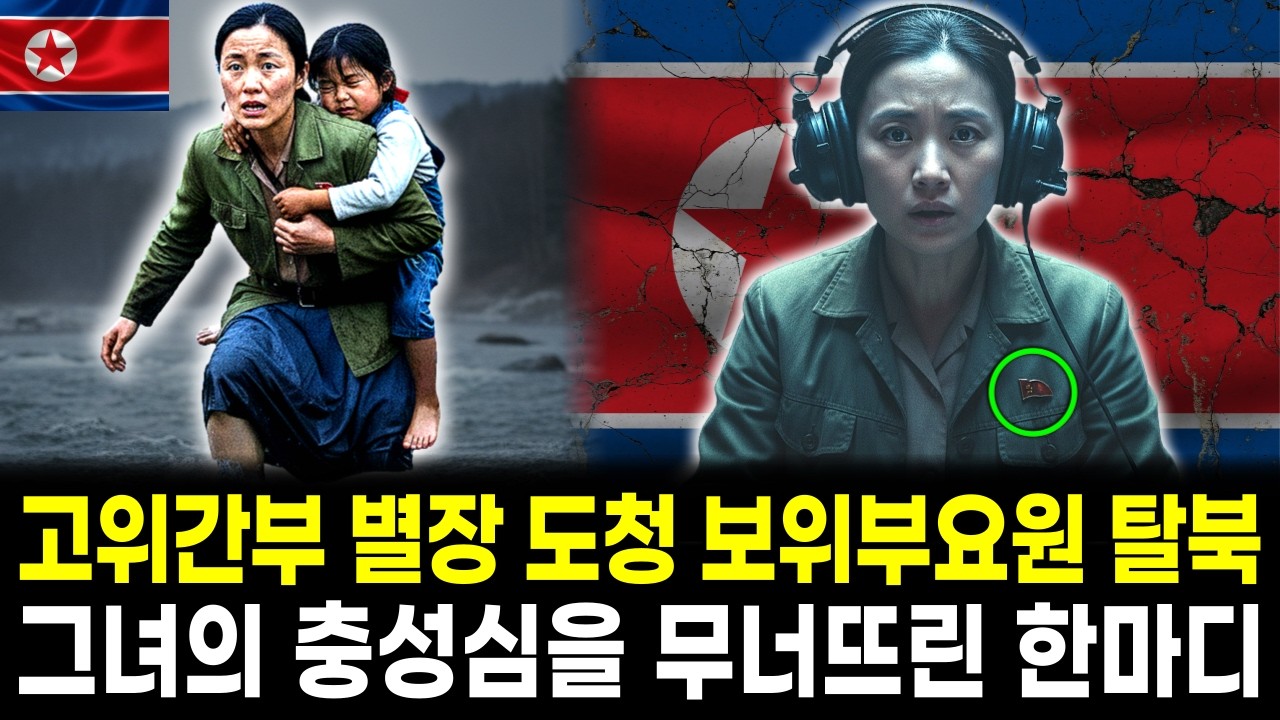 북한 평양 고위간부 비밀 별장 도청 담당 여성 보위부요원 탈북, 그녀의 완고한 충성심을 무너뜨린 한마디