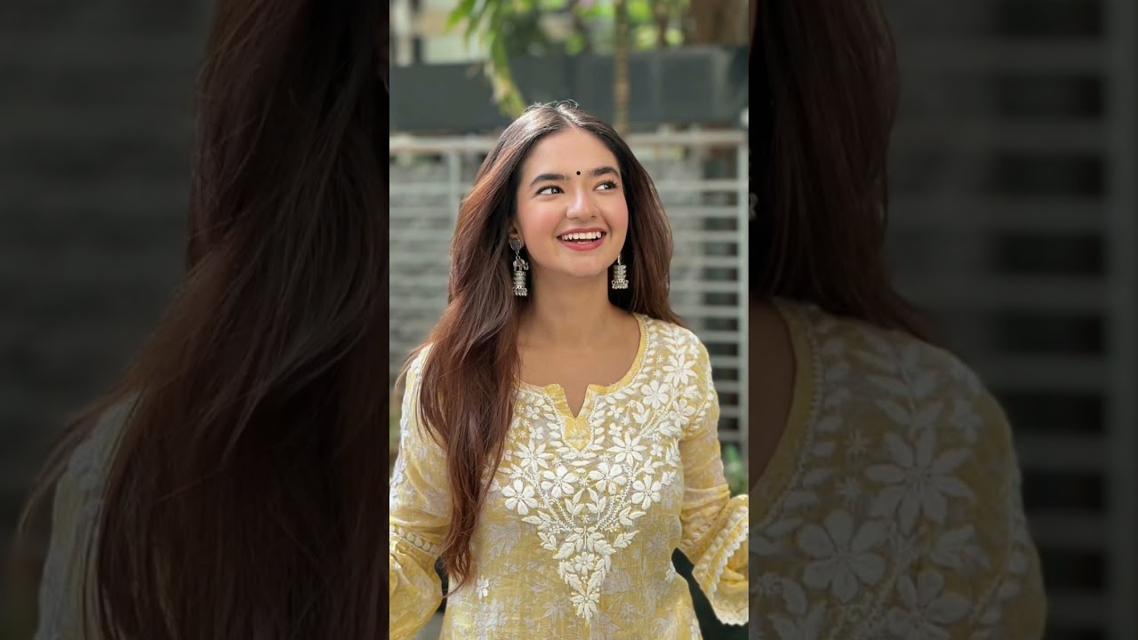 ❤️anushka sen so💞 beautiful kurti pictures style #trending #youtube #viral #short video