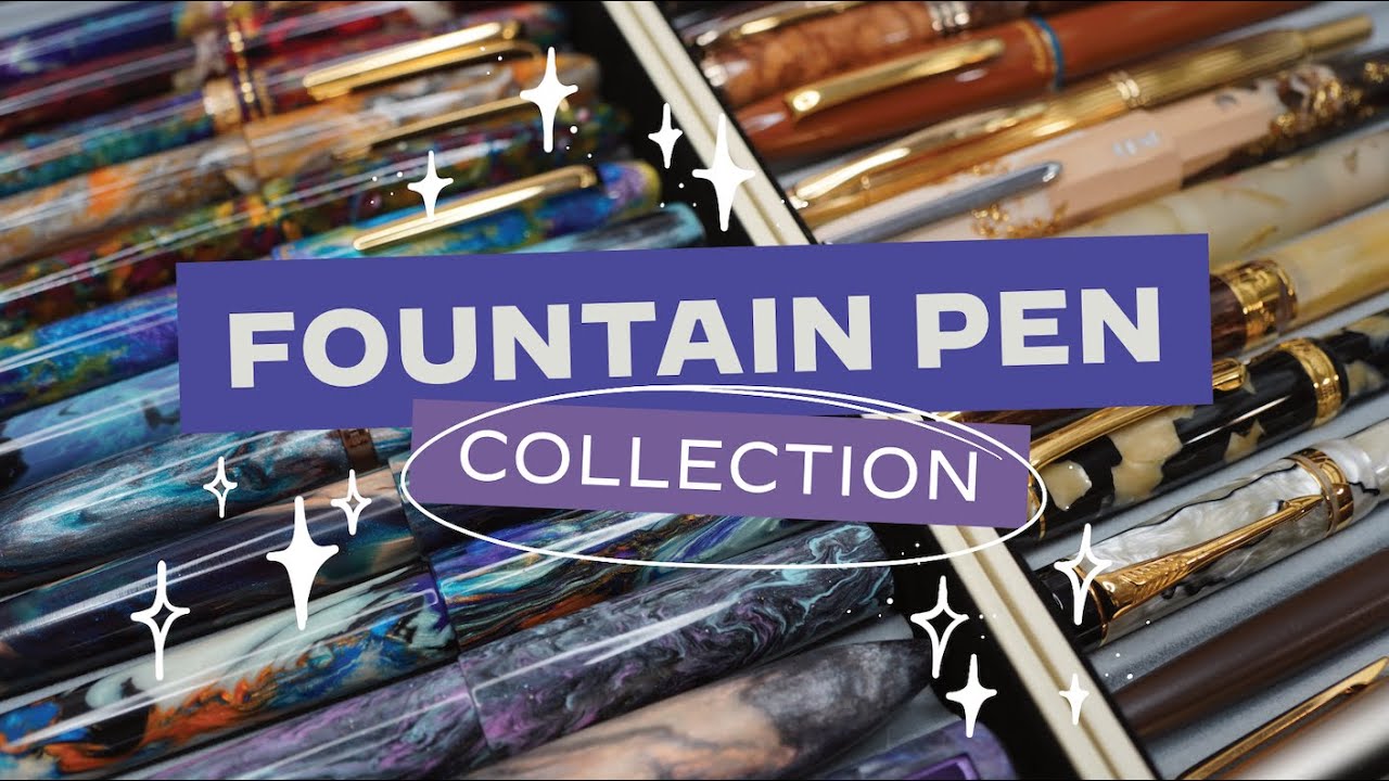Somehow I have 100+ Fountain Pens 👀 My Fountain Pen Collection (2025)