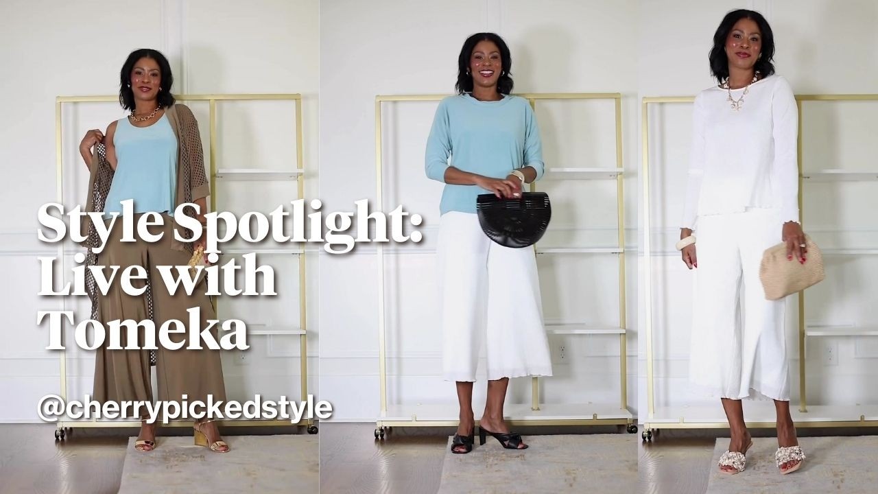Style Spotlight: Live with Tomeka @cherrypickedstyle