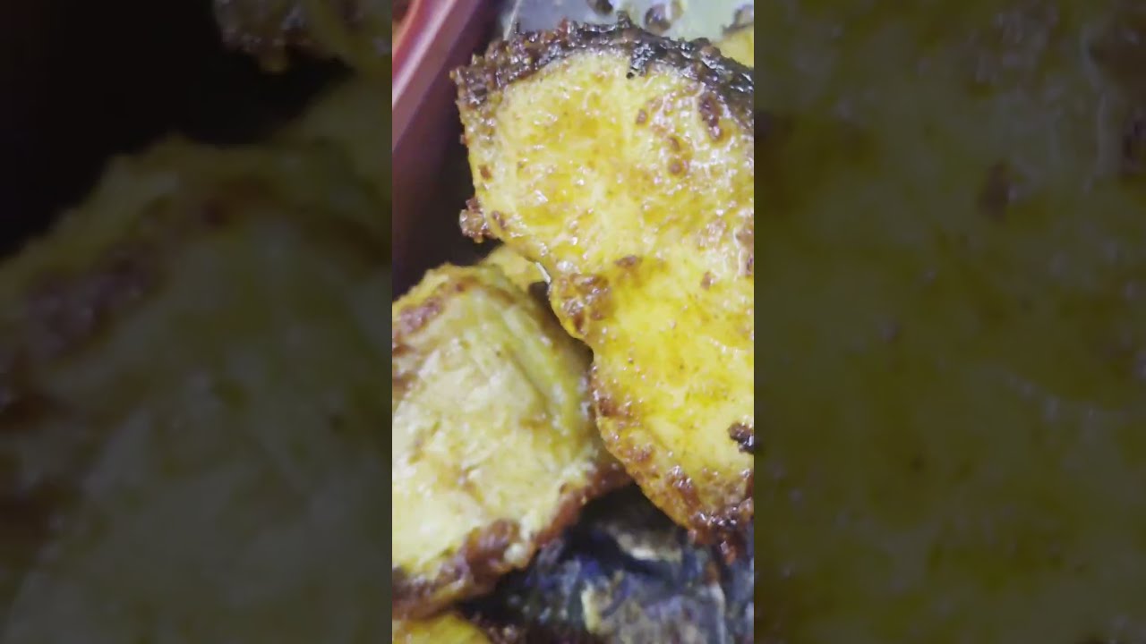 #fishfry #tasty fish curry withbrinjal#simlpe recipes 😋