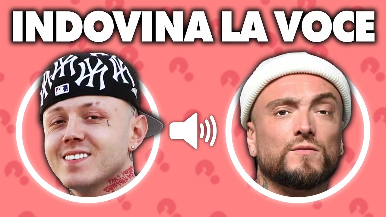Indovina il Rapper dalla Voce | Quiz Rap Italiano
