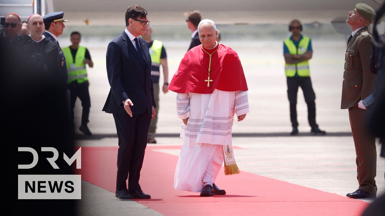 GRAND WELCOME: Pope Leo Arrives in Barcelona to a Grand Welcome on Day Four of Spain Visit | AK1B