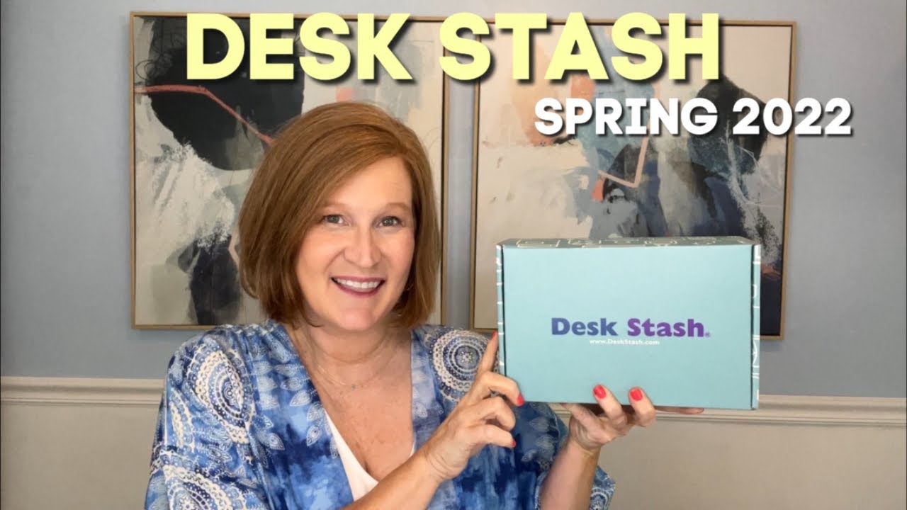 Desk Stash | Spring 2022 | Subscription Box Unboxing