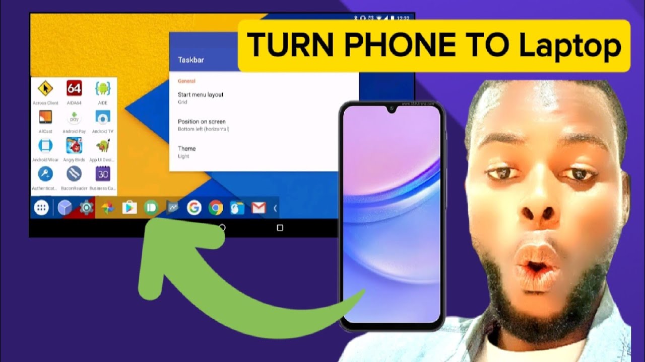 How to Turn Your Phone Into a Laptop (No PC Needed) | Android Desktop Mode