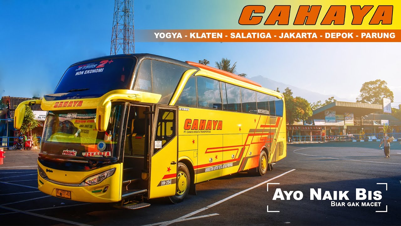 Naik Bus CAHAYA WISATA dari Jogja ke Depok (Via Utara)