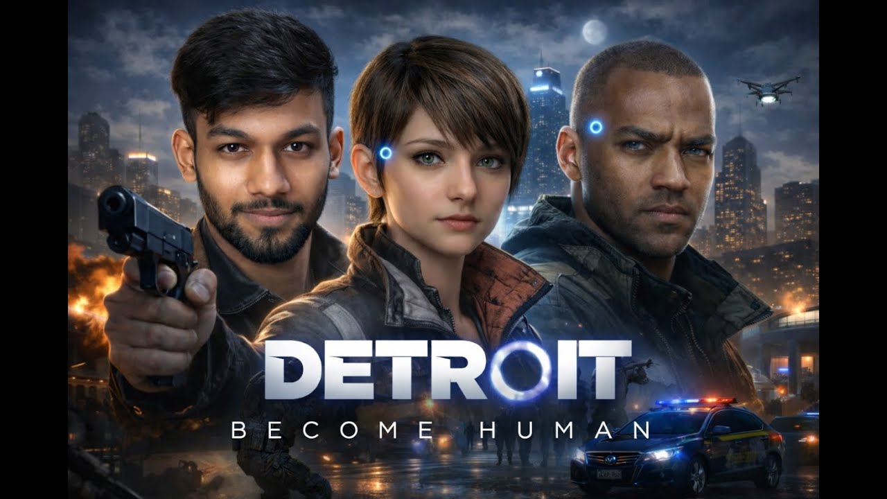 🔴PLAYING DETROIT BECOME HUMAN FOR THE FIRST  TIME | DAY 1 | #detroit