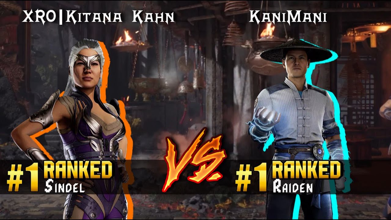 MK1 ▰ XRO|Kitana Kahn (#1 Ranked Sindel) vs KaniMani (#1 Ranked Raiden) ▰ High Level Gameplay
