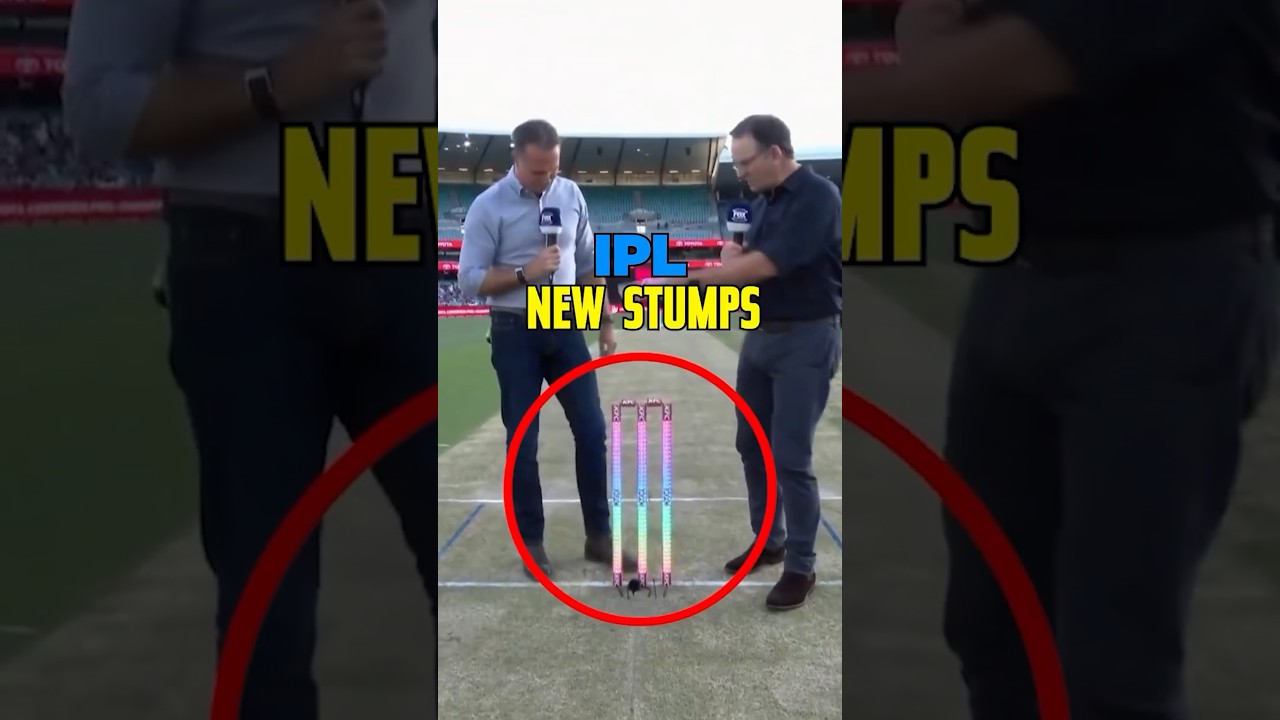 New IPL Stumps will change Cricket Forever | IPL 2024 technology launched | #cricket #ipl2024  #ipl