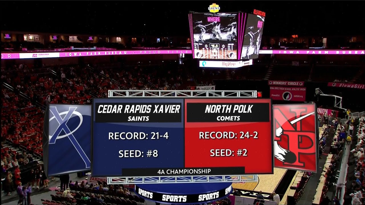 Class 4A - Xavier Saints vs. North Polk Comets