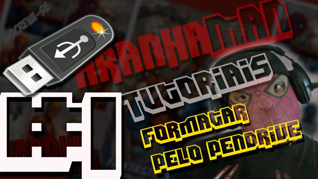 Tutorial #1: Como formatar o computador pelo Pendrive - AranhaMan