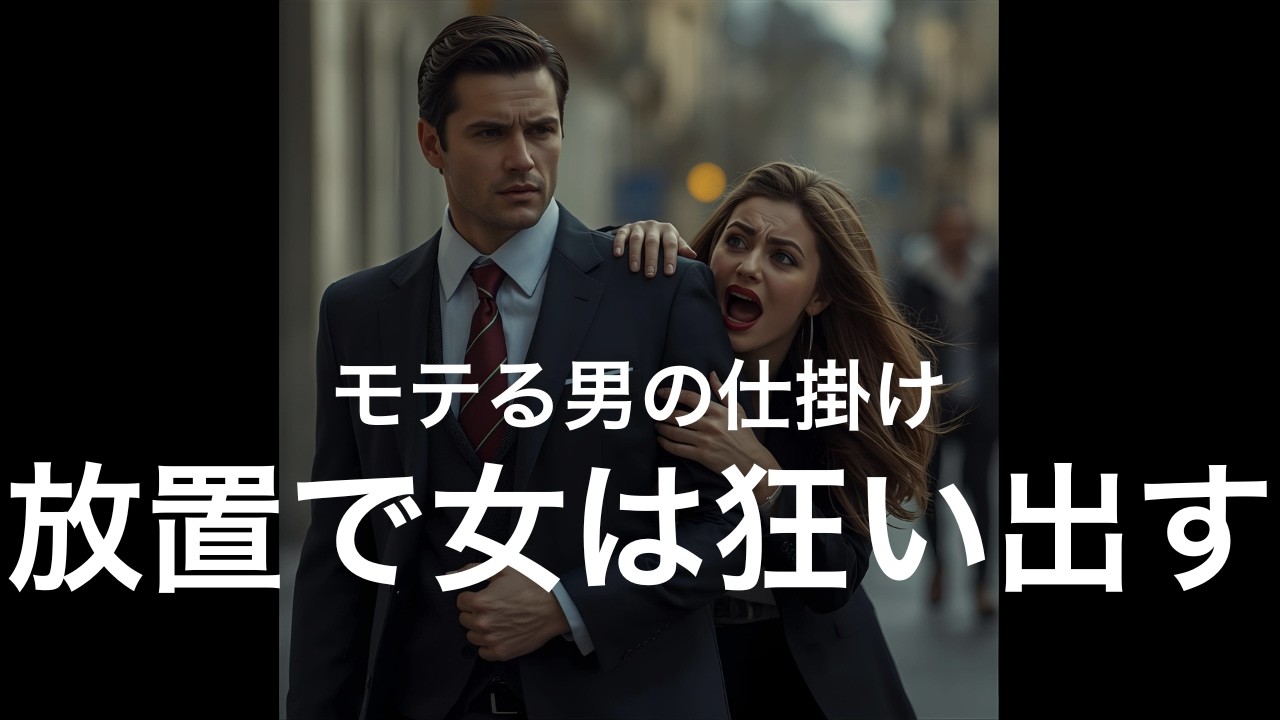 【真理】男が追わないほど女心が燃える理由