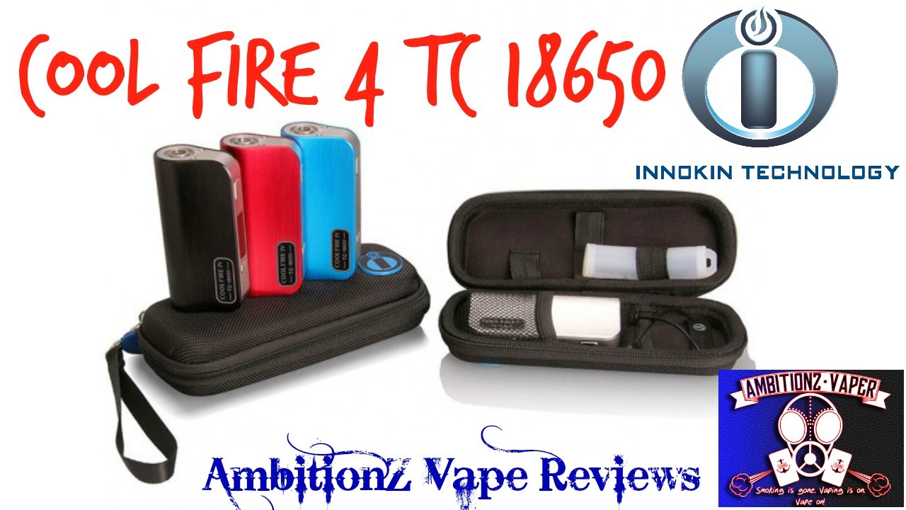 Innokin Cool Fire 4 TC 18650 Box Mod Review