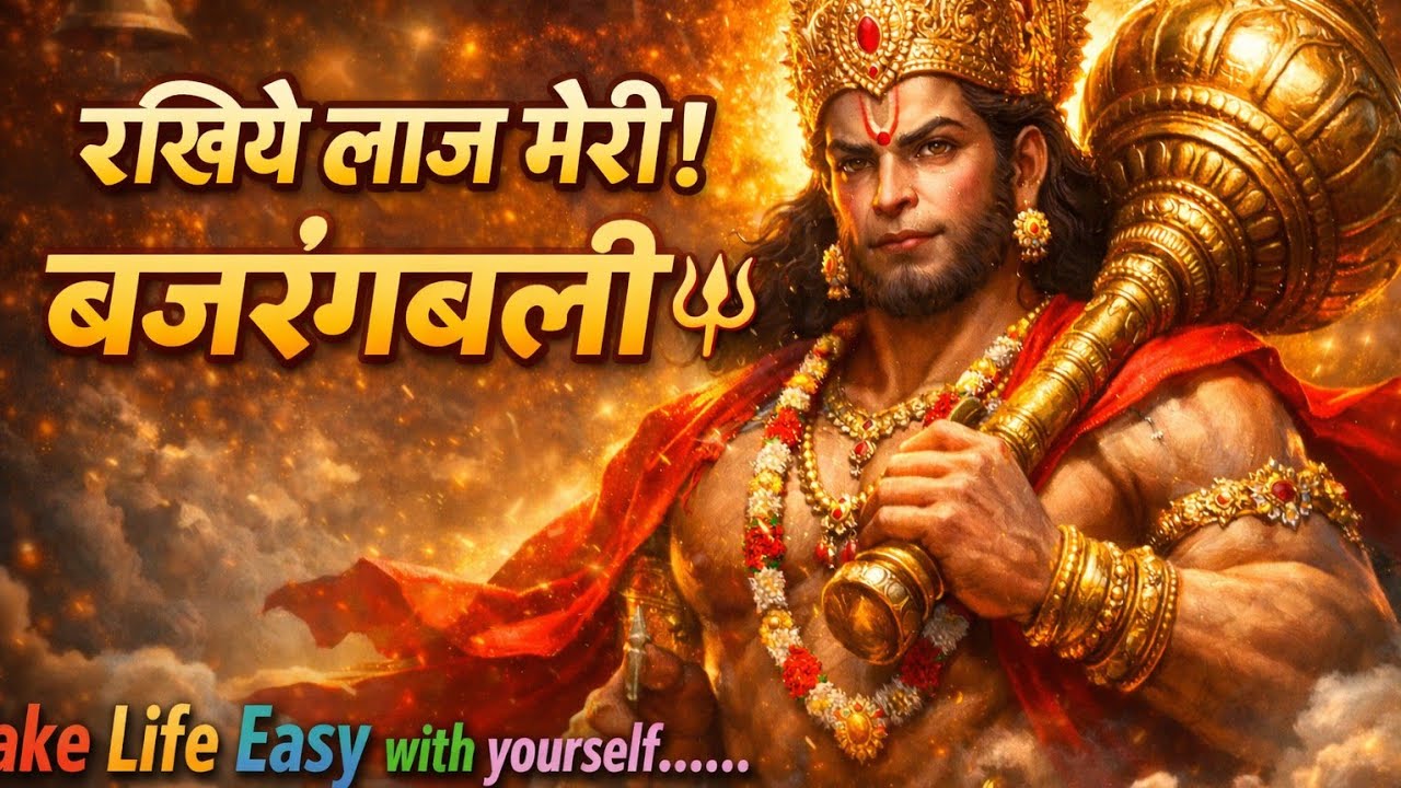 🙏हे बजरंगबली रखिये लाज मेरी#HanumanBhajan#VeerHanuman  #Sankatmochan  #RamBhaktHanuman  #HanumanJi  