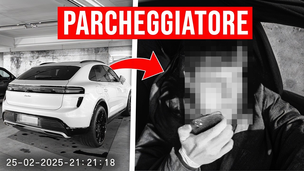 HO REGISTRATO un PARCHEGGIATORE sulla PORSCHE di mio PAPÀ, E… *video integrale* 🤦🏻‍♂️
