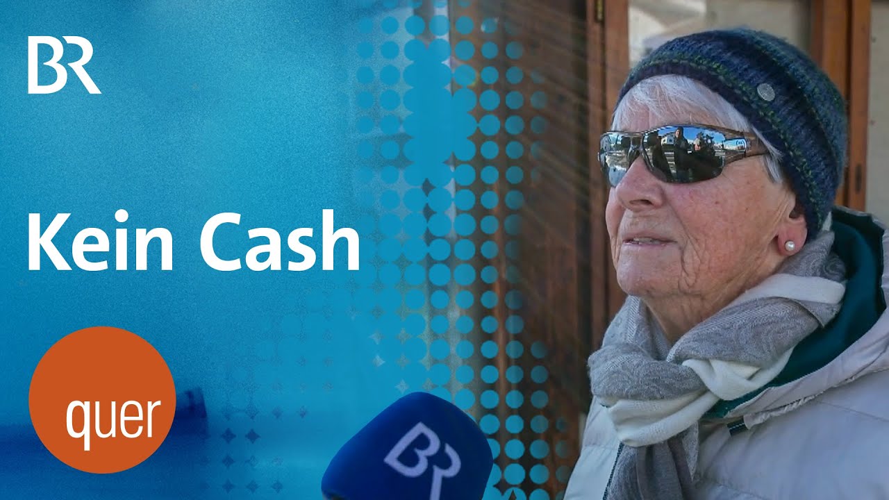 Schluss mit Bargeld? Immer weniger Geldautomaten auf dem Land | quer vom BR