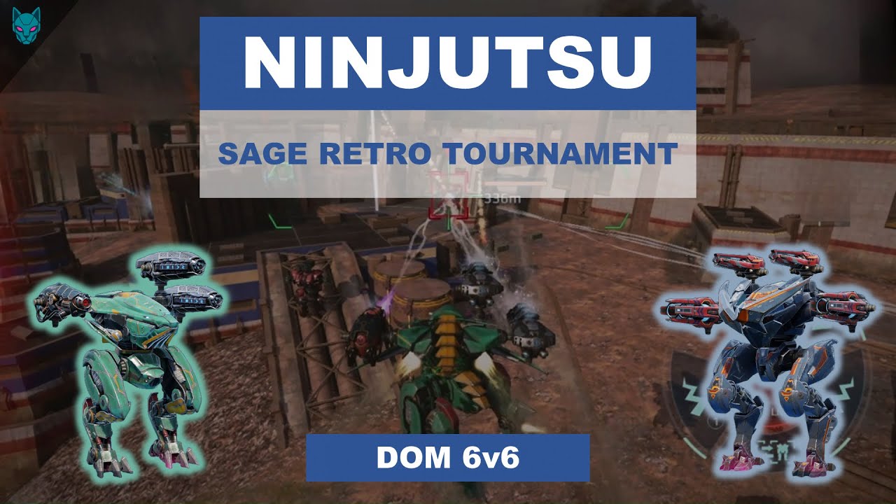 Played Safely Except Once | Ninjutsu - Sage Retro Tournament #1 | War Robots | Casual Gameplay