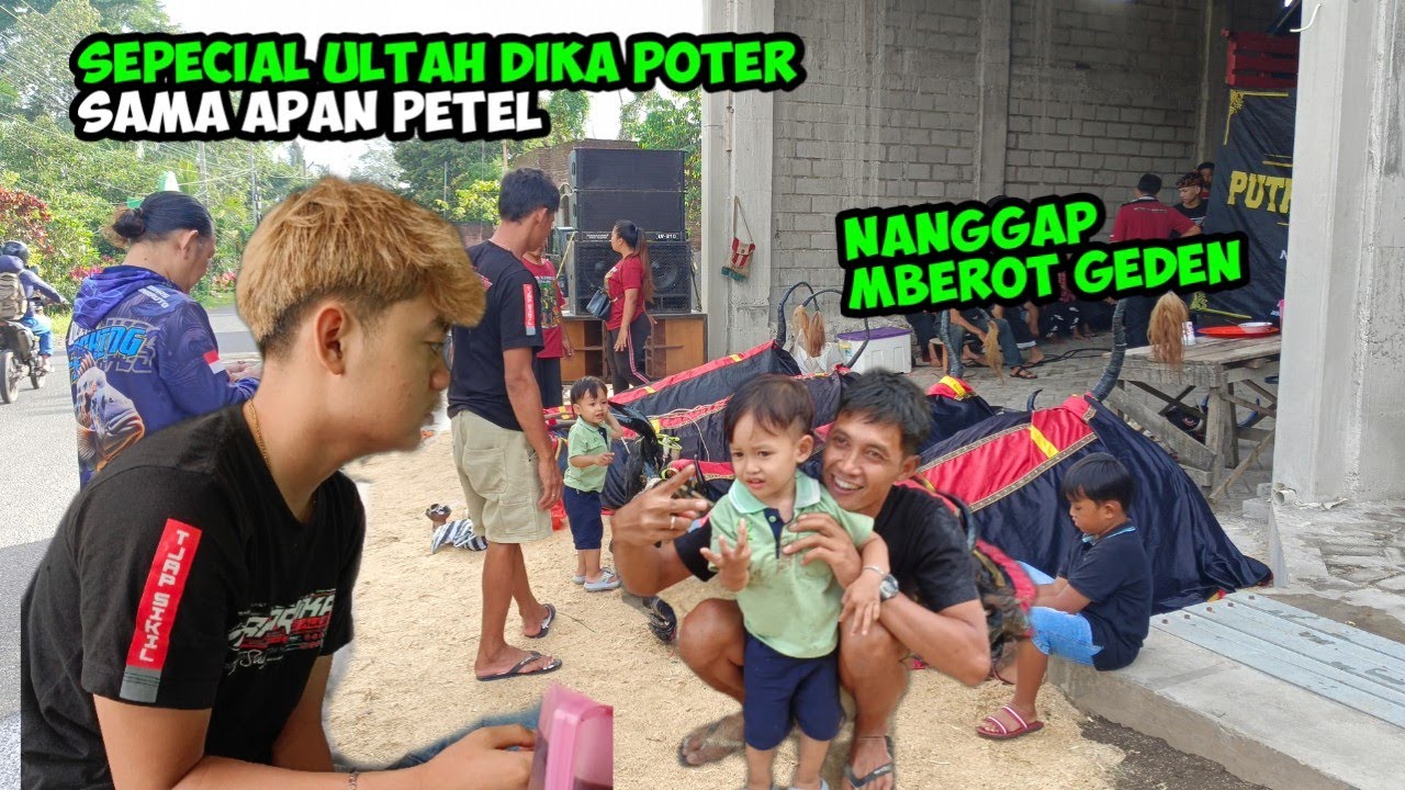 DIKA SAMA APAN PETEL ULTAH NANGGAP BANTENGAN DI MARKAS