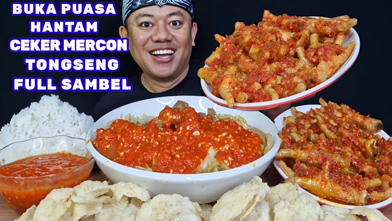 KREMUS CEKER PEDAS⁉️ MAKAN TONGSENG KAMBING PEDAS CEKER AYAM MERCON