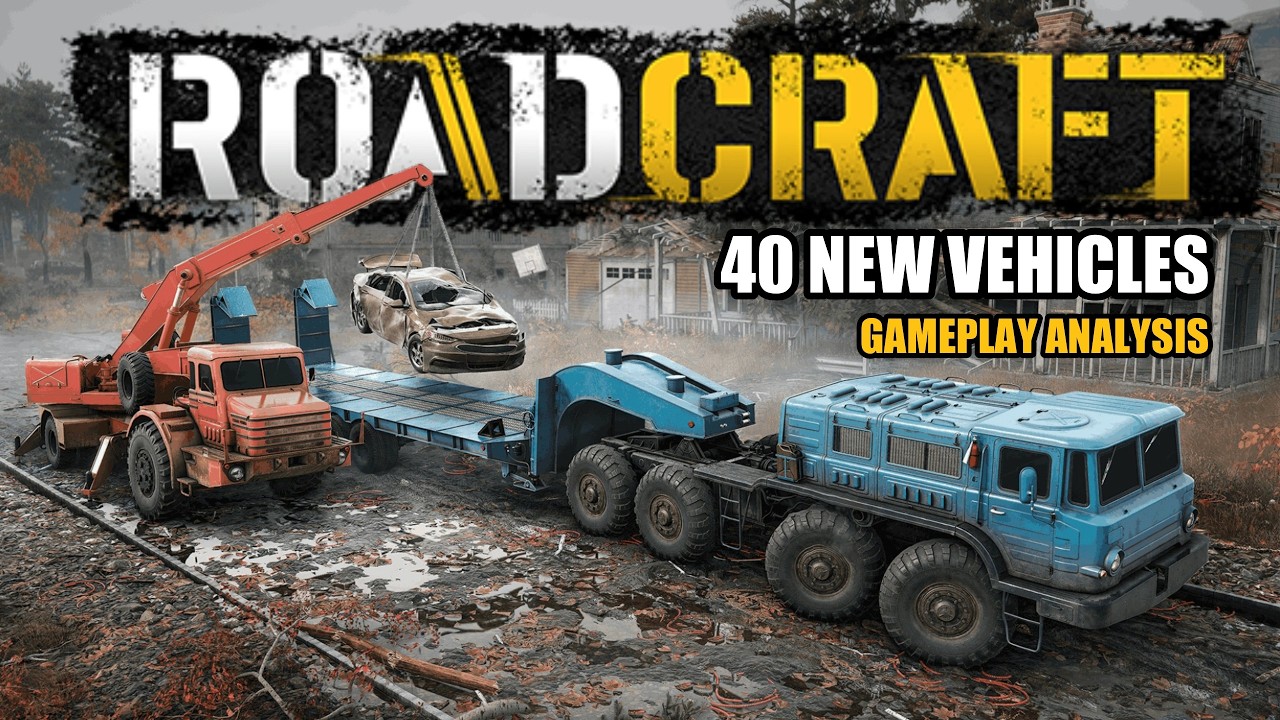Roadcraft 30 Vehicles Discovered, Gameplay analysis & New features