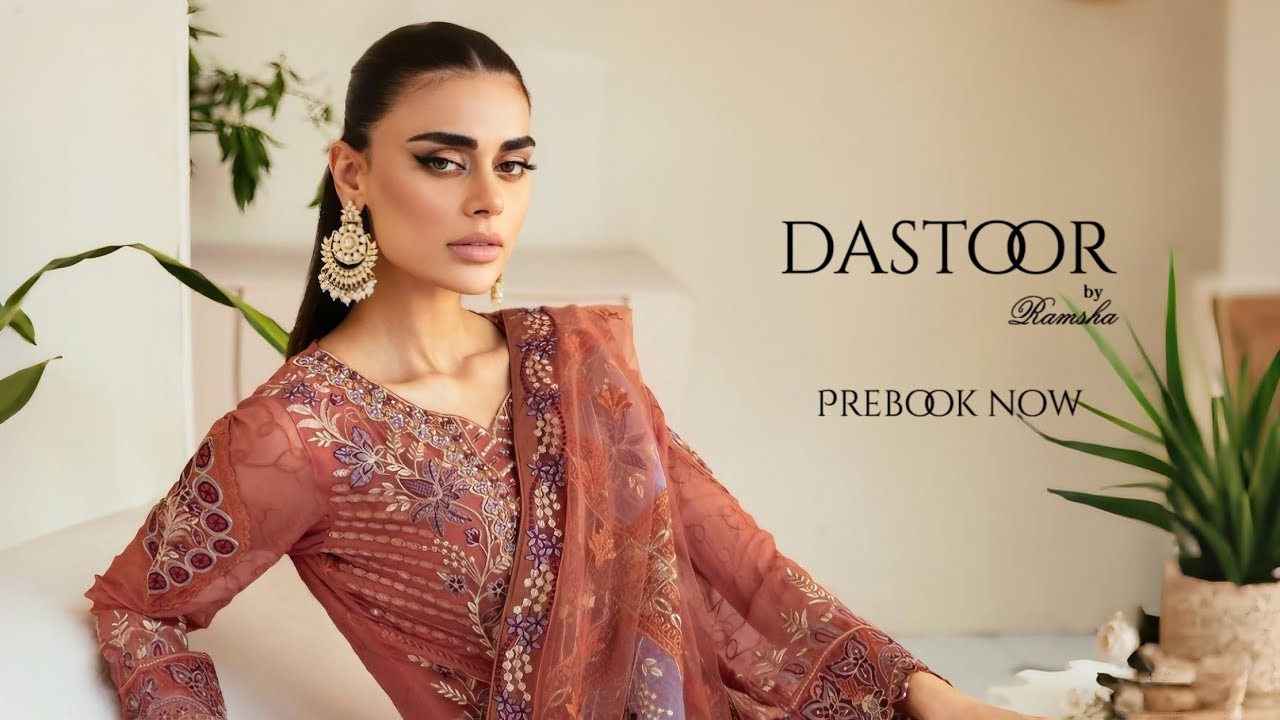 Ramsha Luxury Chiffon Unstitched Collection 2024 | Dastoor Chiffon Collection by Ramsha