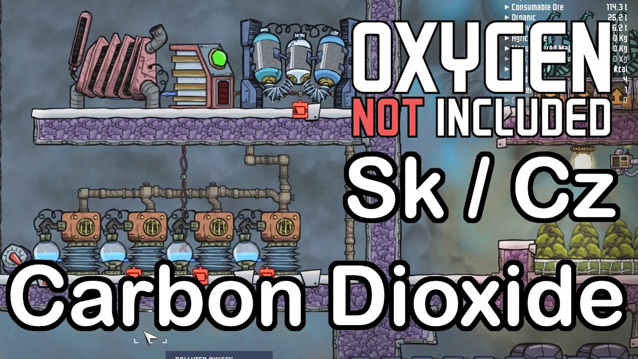Carbon Dioxide - Ako na to? - Guide Tutorial - Oxygen Not Included SK/CZ