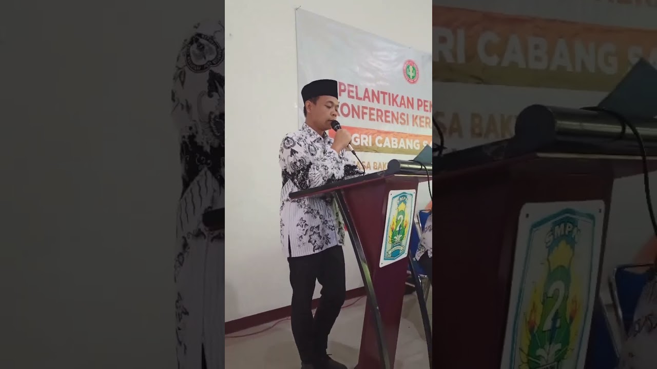Pelantikan & Konferensi Kerja PGRI Cabang Sampung masa bakti 23 tahun 2025 - 2030 