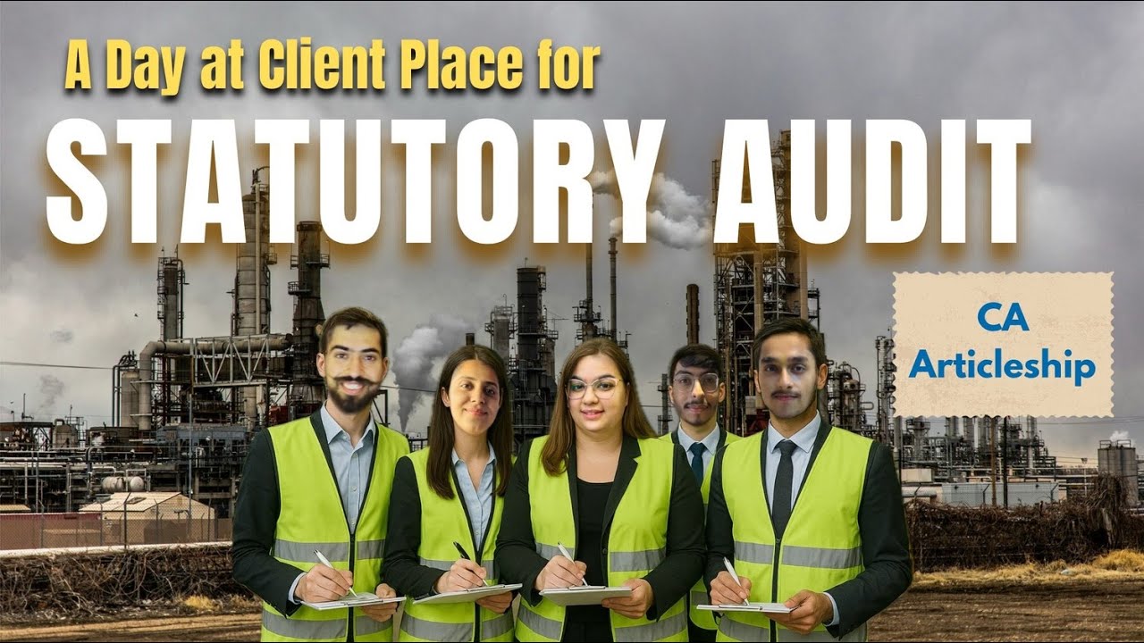 Company Statutory Audit Vlog | CA Articleship | CA Final | CA Intermediate | Life of a CA Article