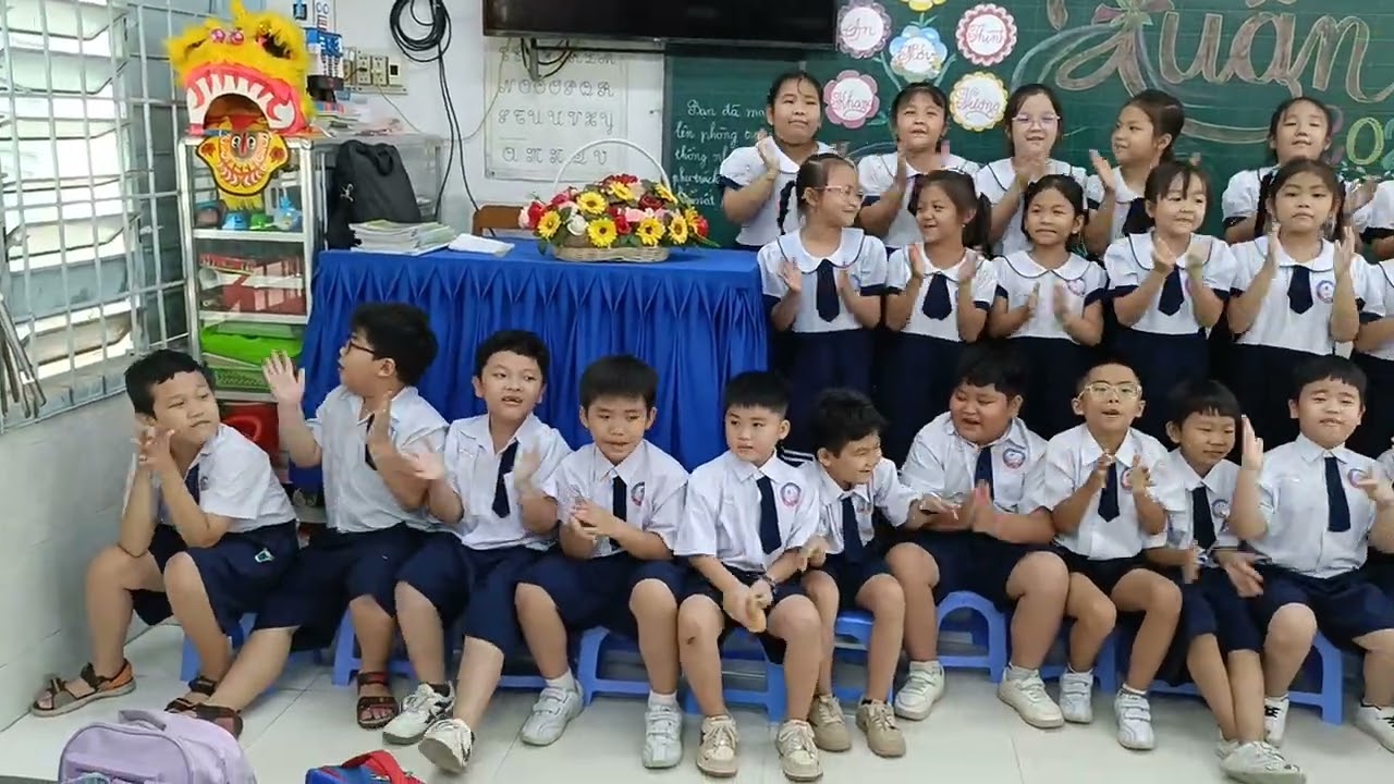 Lớp 2A hát mừng Xuân 2026 – TH Châu Văn Liêm 🎶