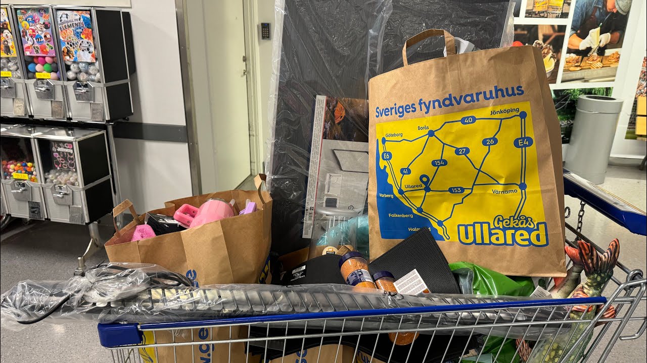 Vad handlade vi i Ullared för nästan 9000😱