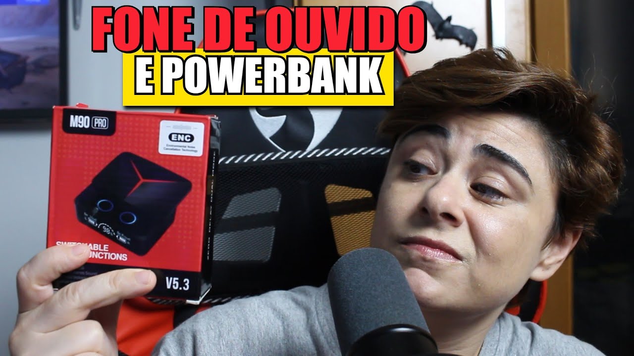M90 PRO O FONE DE OUVIDO GAMER BARATO DA SHOPEE