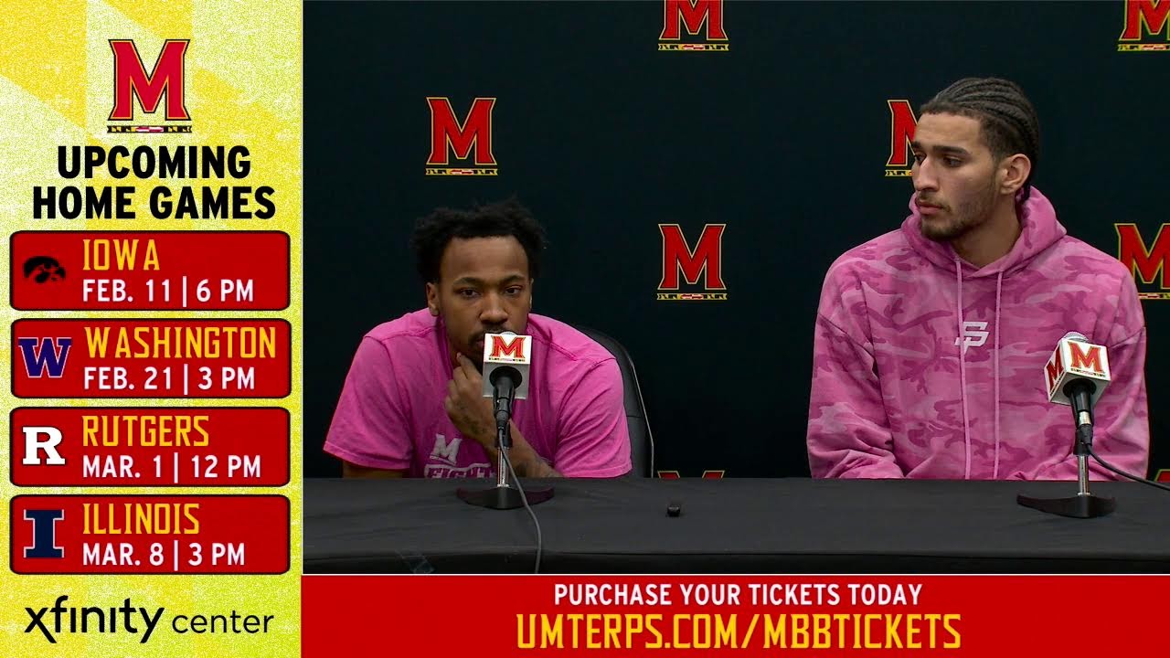 Maryland Basketball | Buzz Williams & Players Preview Iowa | Press Conference | 2/10/26
