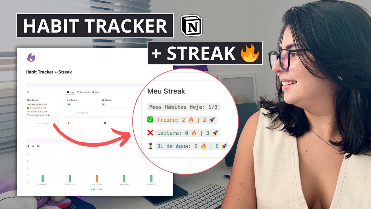 Aprenda a Visualizar e Manter Seus Hábitos Diários no Notion