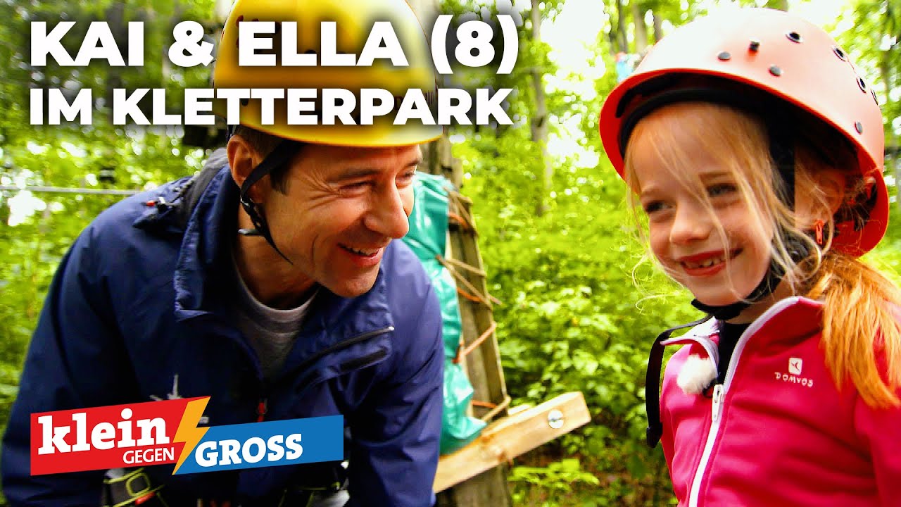 Ella (8) klettert wie eine Weltmeisterin!