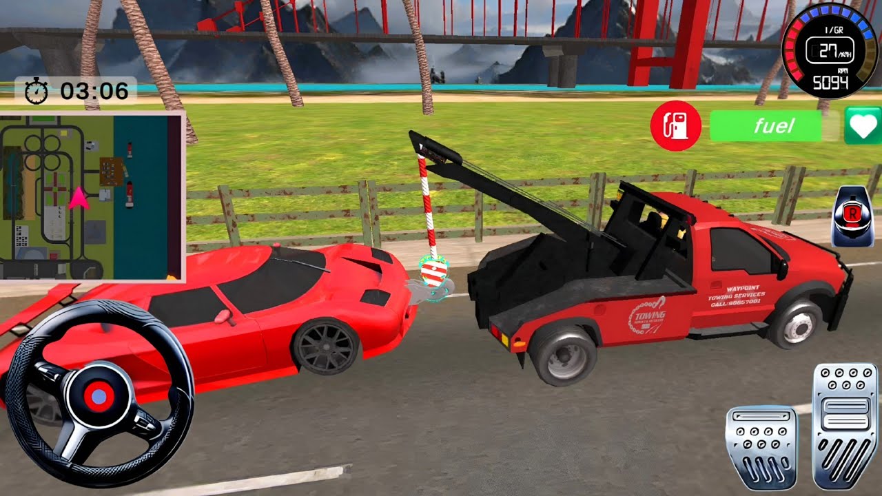Tow Truck Driving: Truck Games | Car Tochan GamePlay