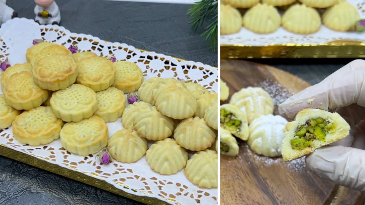 معمول العيد يذوب بالفم و بطريقة مضبوطة و ناجحة و بطعم مميز و مع كل النصائح للنجاح الوصفة