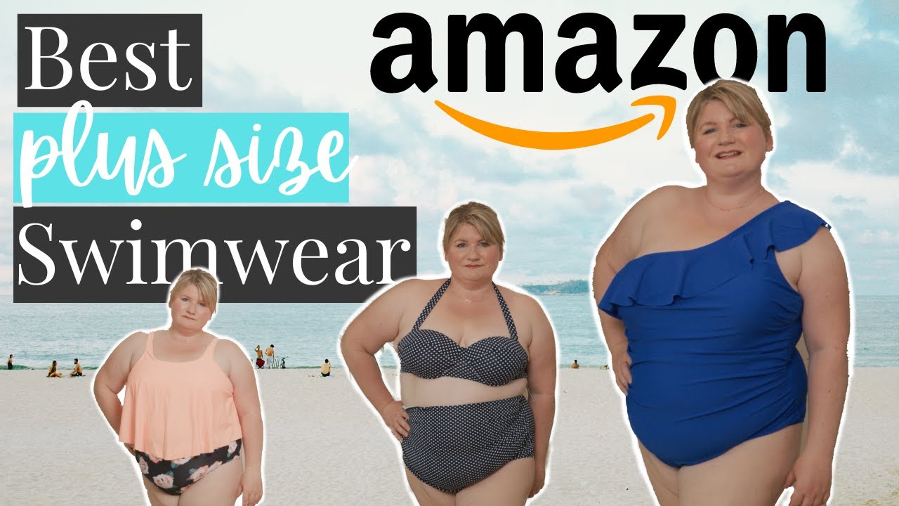 The Best Plus-Size Amazon Swimwear / Try-On Haul 2021 Cheap Bathing Suits  /Apple Shape