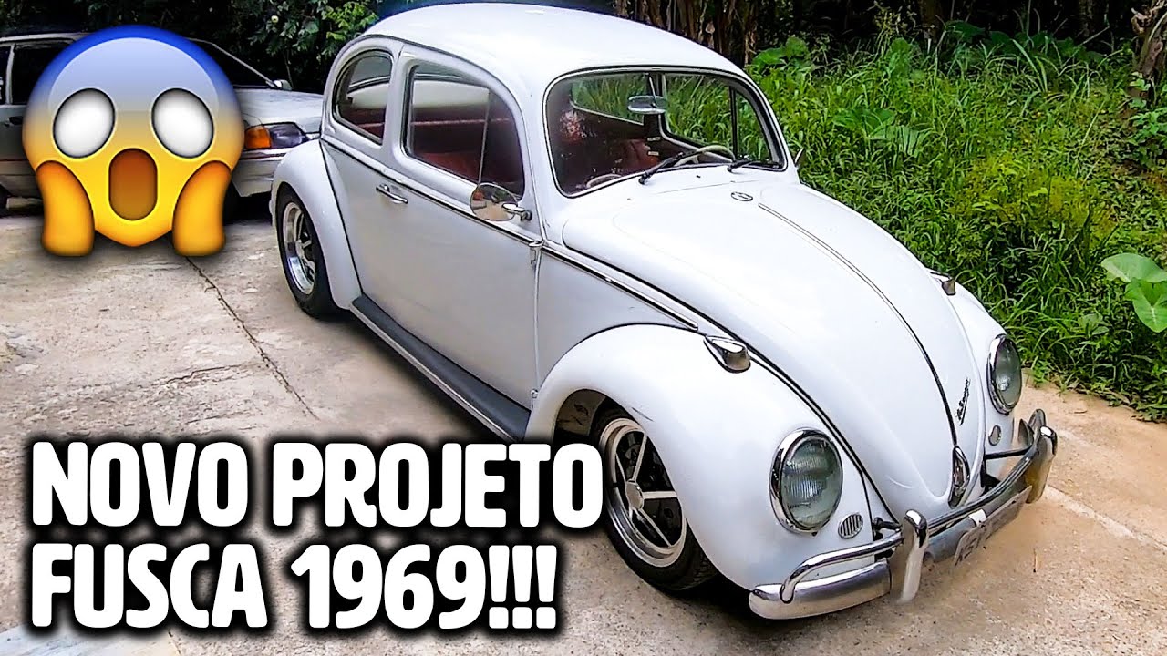 NOVO PROJETO - FUSCA 1969 😎🤘