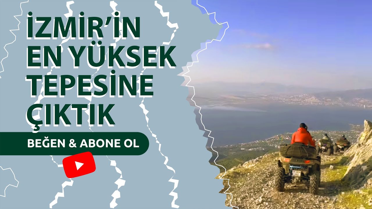 Güzelbahçe Atv Kulübü Offroad Turu (Papaz Dağı - Radar Kulesi) | İzmir'in En Yüksek Tepesine Çıktık