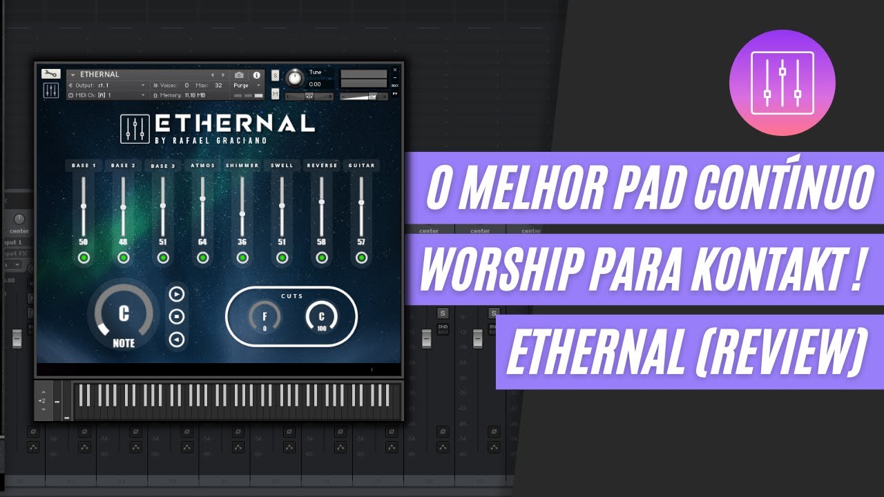 O MELHOR PAD CONTÍNUO WORSHIP PARA KONTAKT! | ETHERNAL - REVIEW
