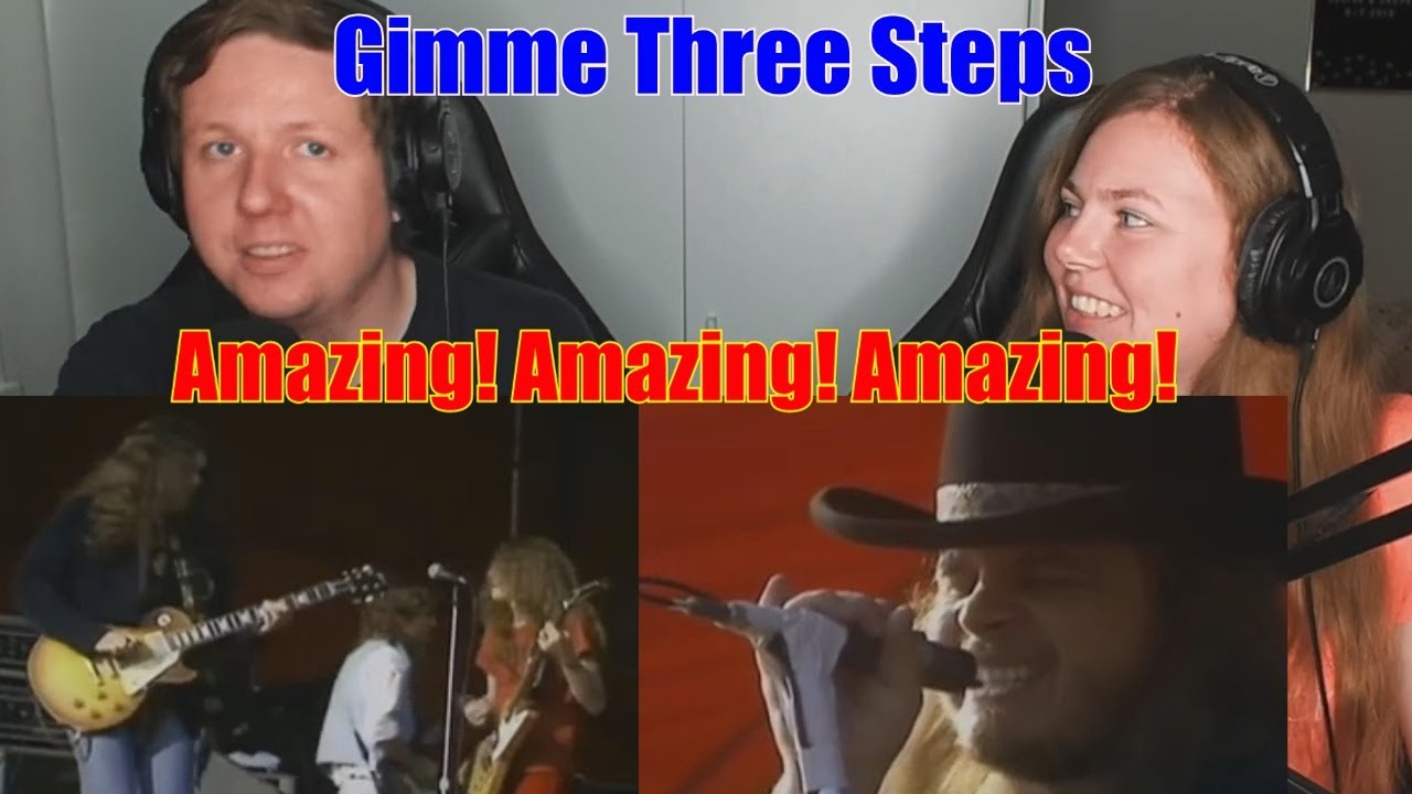 Couple First Reaction To - Lynyrd Skynyrd: Gimme Three Steps [Live]