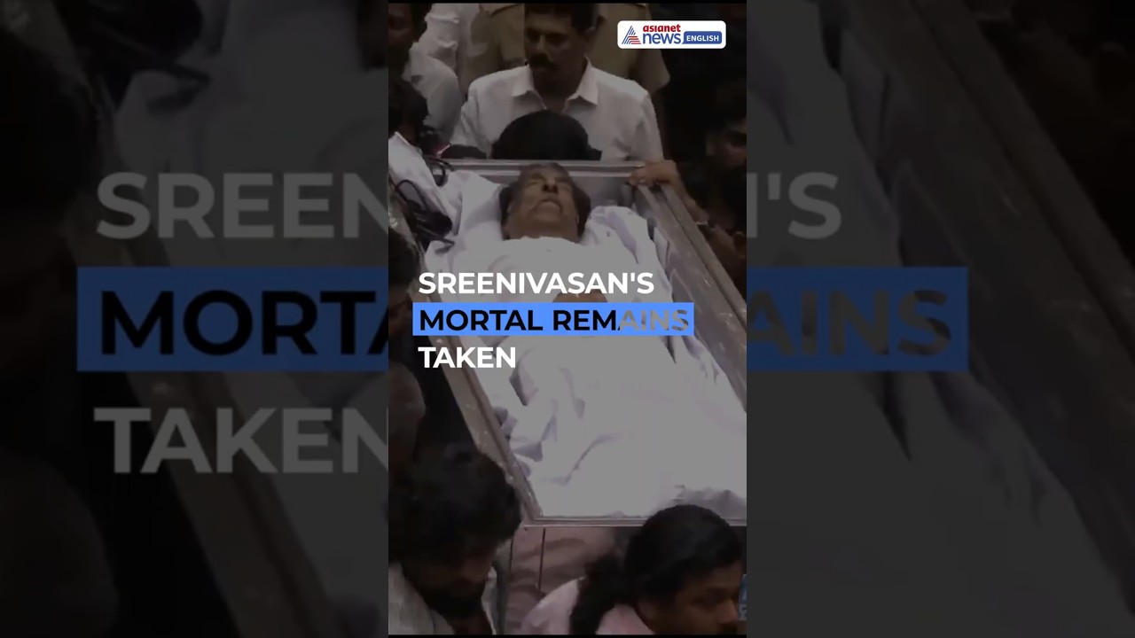 Mortal Remains of Actor Sreenivasan Taken to Residence in Kandanad
