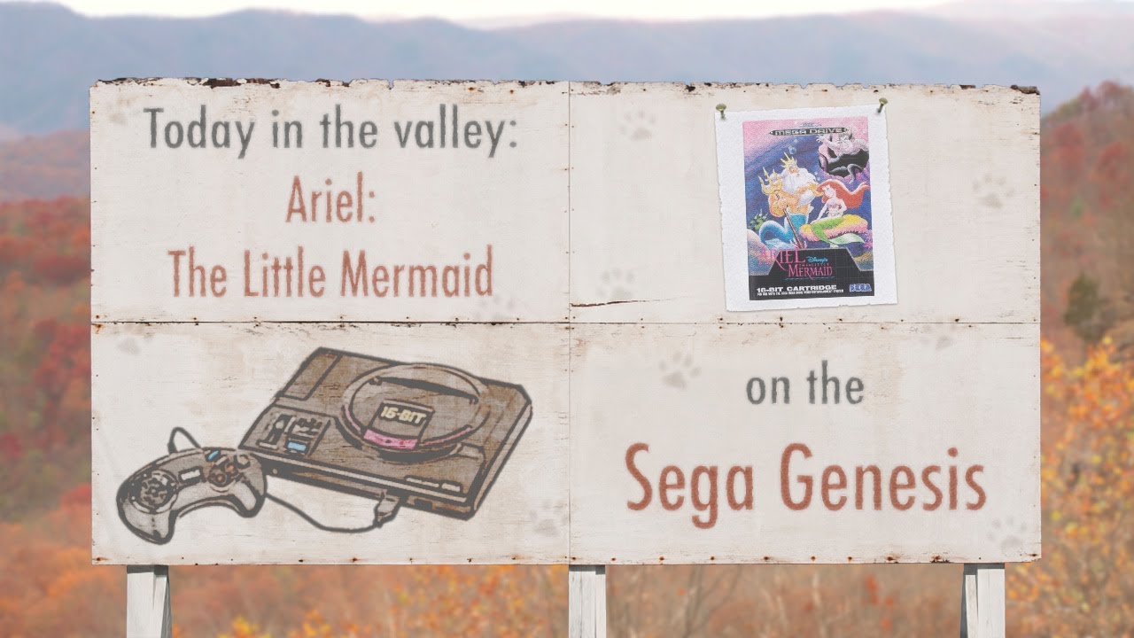 Ariel: The Little Mermaid (Sega Genesis) | The Video Game Valley