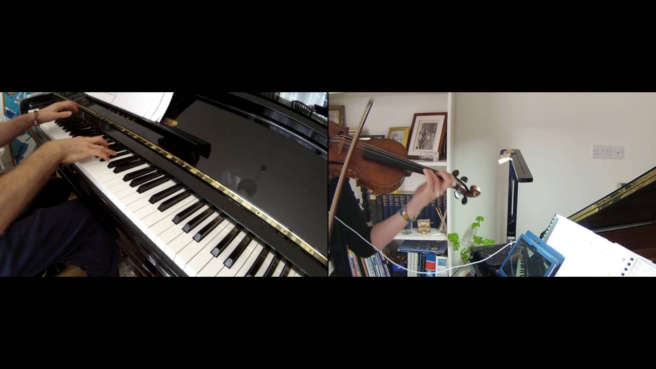 'Mother of the Sea' (Umi no Okasan), Ponyo on the Cliff by the Sea, Violin & Piano Duet