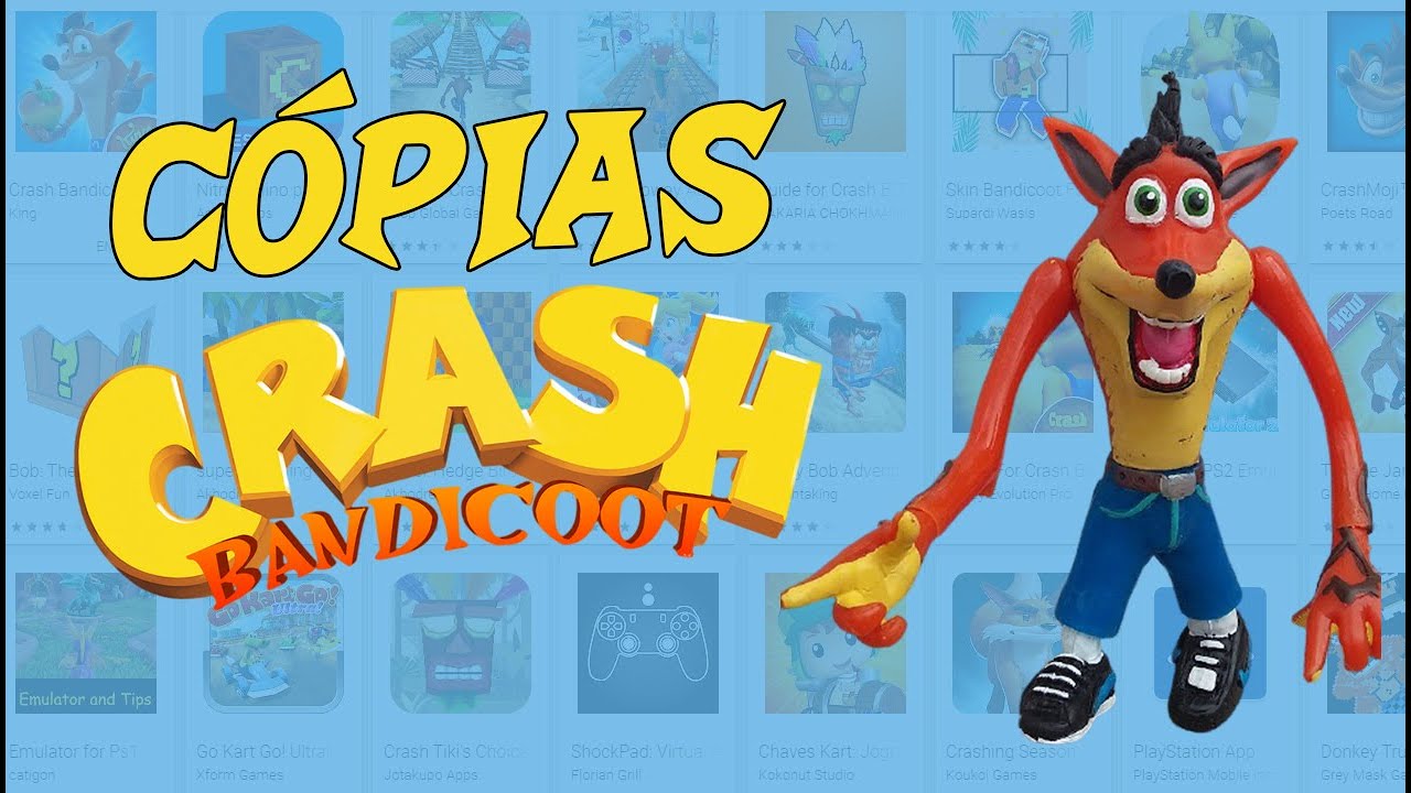 os bizarros CLONES de CRASH BANDICOOT