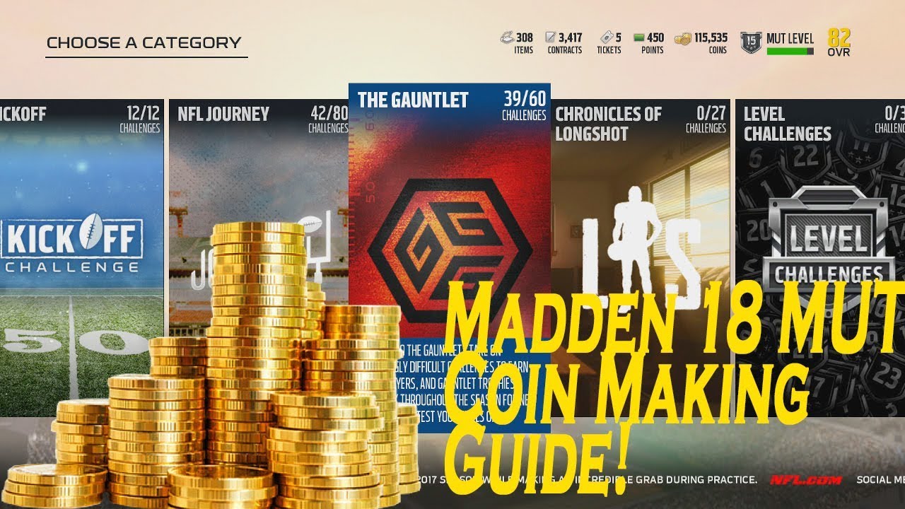 Ultimate MUT 18 Coin Making Guide!