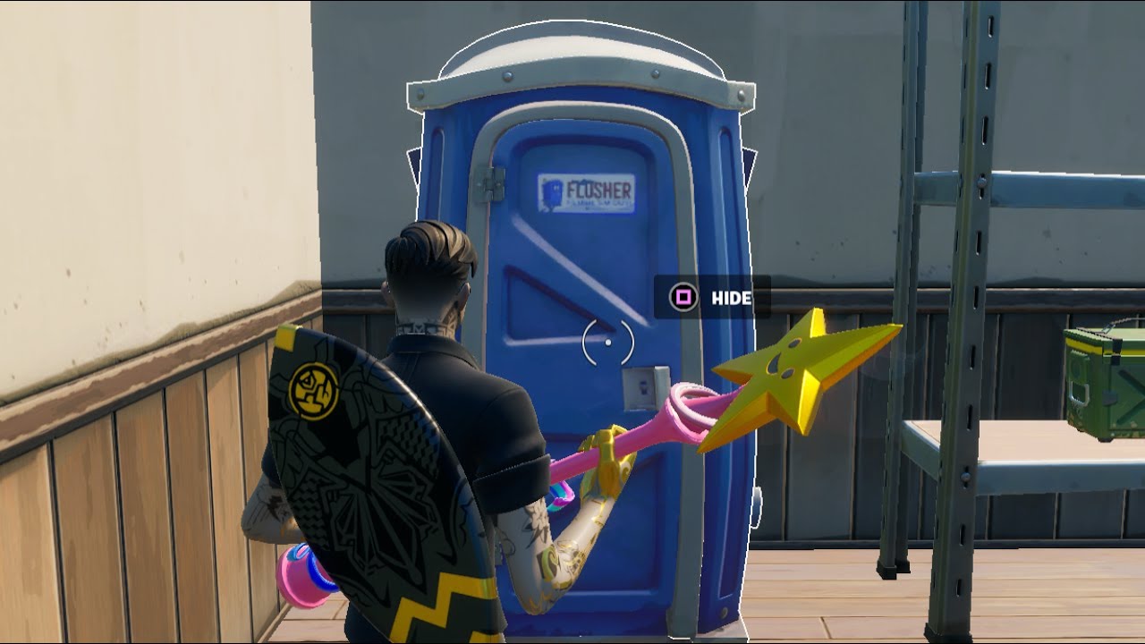 Travel between Porta-Potties / All Porta-Potty Locations &ndash; Fortnite (Week 3 Epic Quests)
