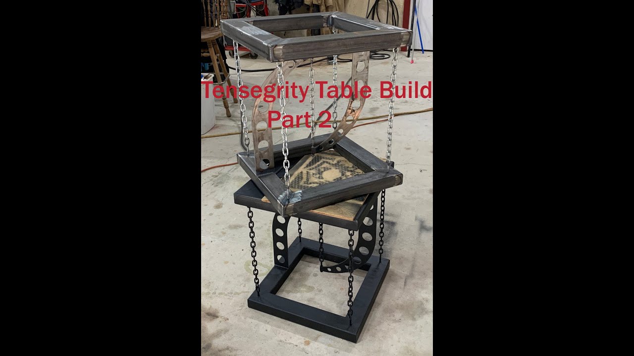 Making a Tensegrity Table Part2